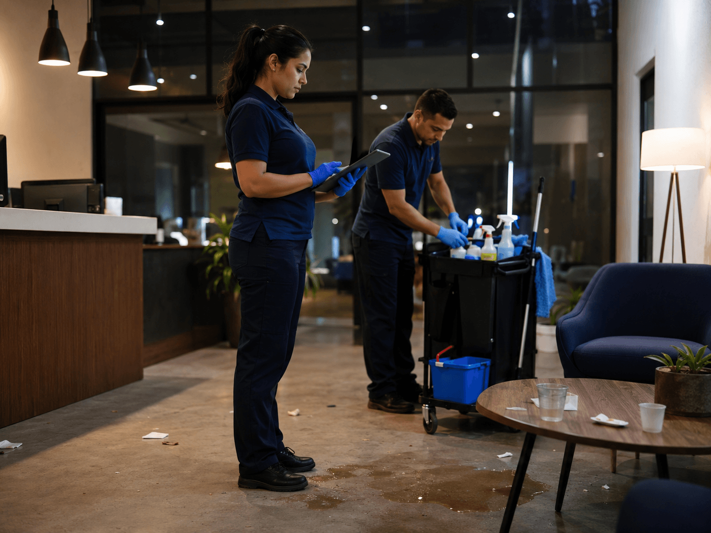 On-Call Cleaning
